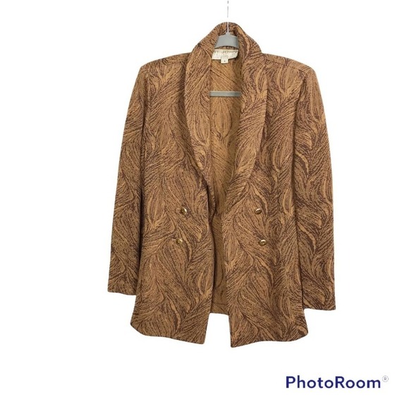 St John Collection digital style prong blazer cardigan - Picture 3 of 6